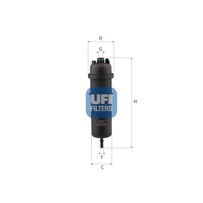 Filtro carburante UFI 31.A33.00
